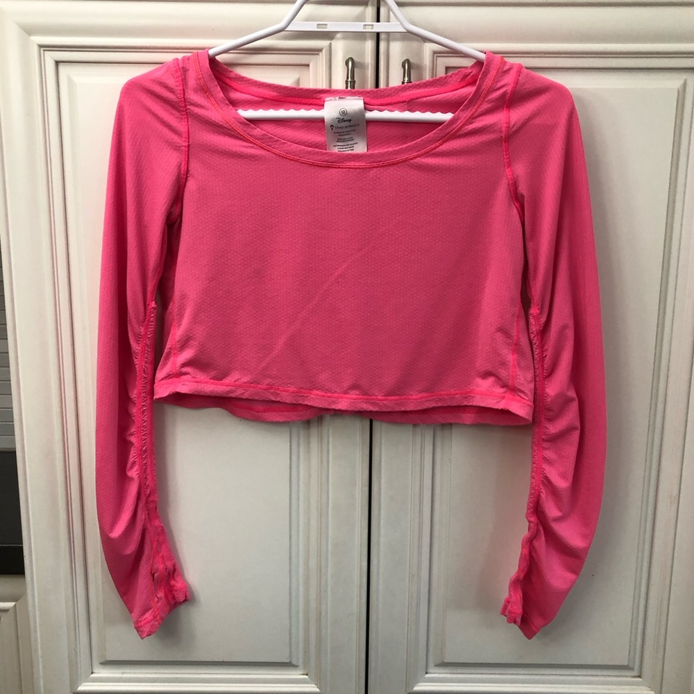 Ivivva Disney girl’s crop long sleeve shirt